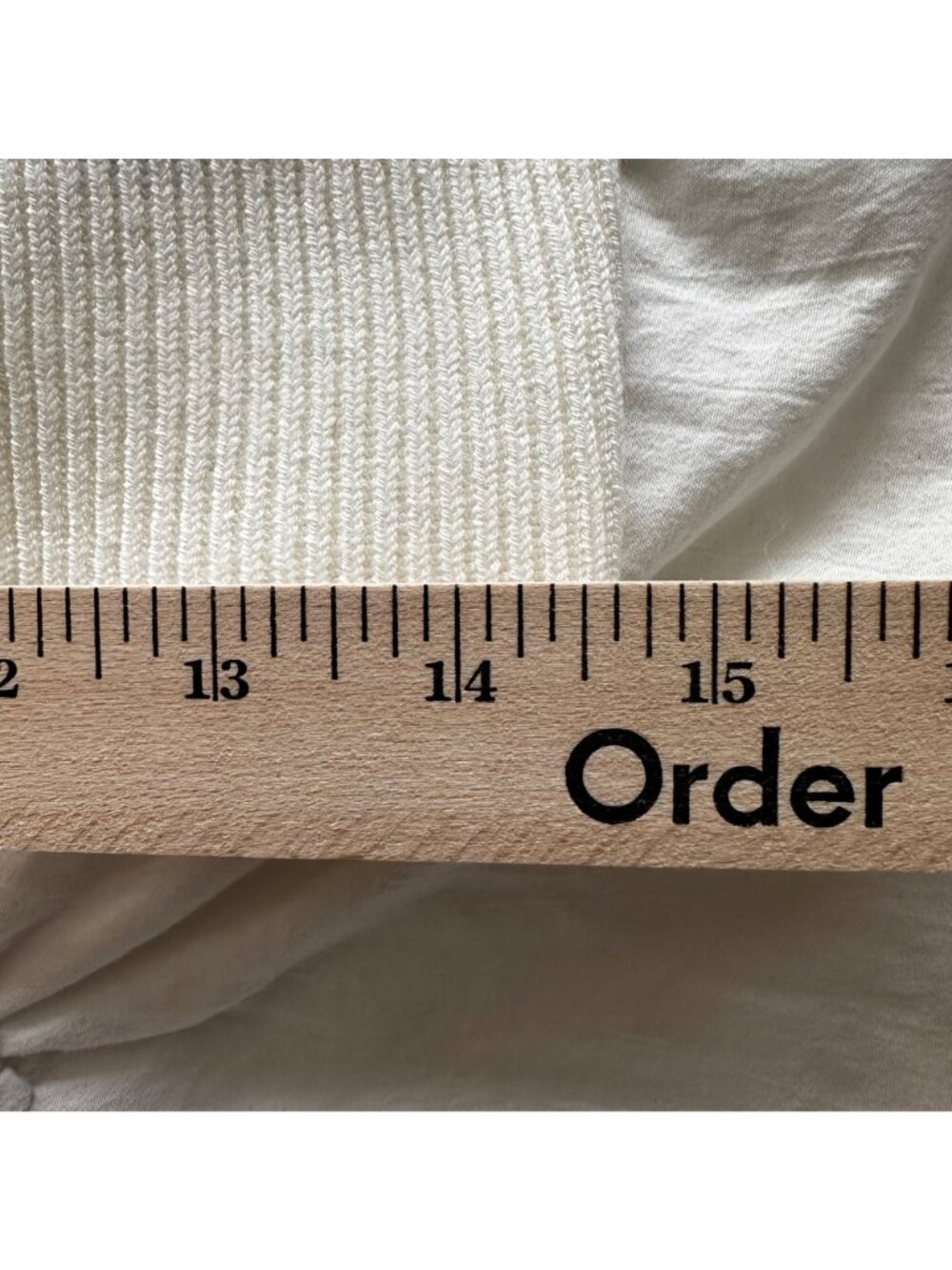French Connection Jaida Top M Summer White Wool Blend MSRP $98 Capsule Academia - Picture 11 of 14